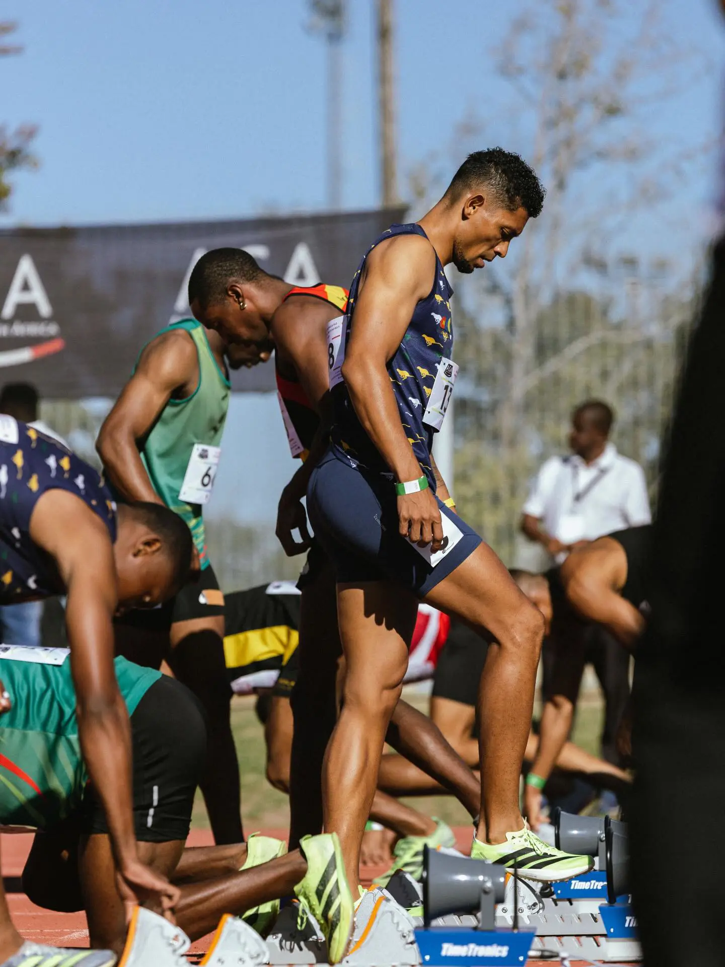 Wayde van Niekerk at the SA National Championships. Picture: Wayde van Niekerk/Facebook. Wayde van Niekerk at the SA National Championships. Picture: Wayde van Niekerk/Facebook.