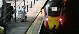 UK police probe mass train stabbing that wounded 10 UK police probe mass train stabbing that wounded 10