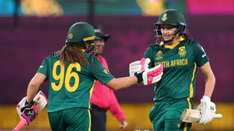 Tazmin Brits hit hundred as South Africa spoil Bates's party Tazmin Brits hit hundred as South Africa spoil Bates's party