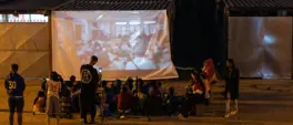 Open-air cinema brings joy to Manenberg’s children Open-air cinema brings joy to Manenberg’s children