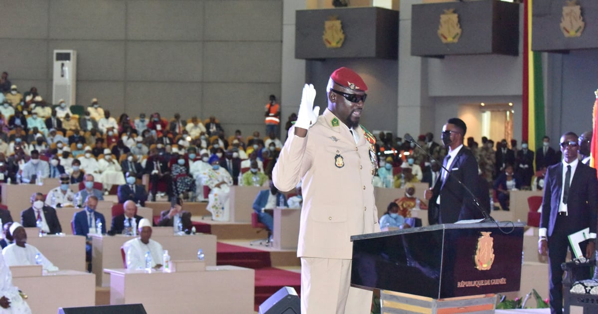 Guinea junta chief officially enters race for president