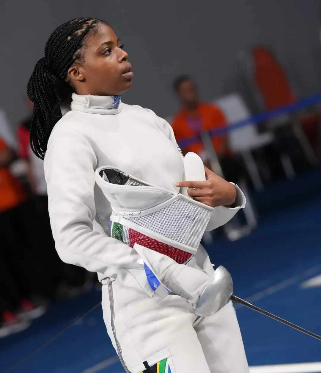 South African fencer Phakama Yantolo. Picture: Supplied. South African fencer Phakama Yantolo. Picture: Supplied.