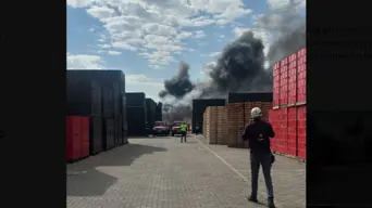 Fire breaks out at SAB’s Baragwanath Depot in Soweto Fire breaks out at SAB’s Baragwanath Depot in Soweto