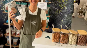 Reni Le Roux opens up about being 'The Almond Girl' and her family's nutty legacy Reni Le Roux opens up about being 'The Almond Girl' and her family's nutty legacy