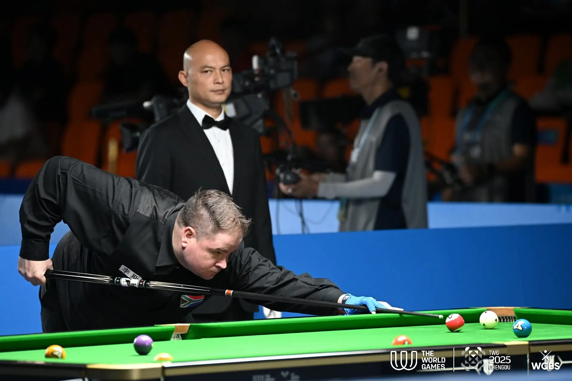 South Africa's Heyball Pool player Jason Theron competing at the World Games in Chengdu, China. Picture: TheWorldGames/Facebook. South Africa's Heyball Pool player Jason Theron competing at the World Games in Chengdu, China. Picture: TheWorldGames/Facebook.