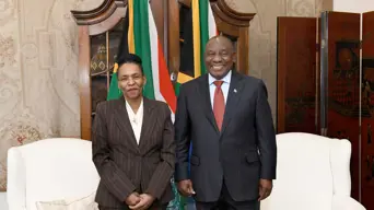 Chief Justice Maya lauds incoming Deputy Justice Mlambo for demostrating constitutional values Chief Justice Maya lauds incoming Deputy Justice Mlambo for demostrating constitutional values