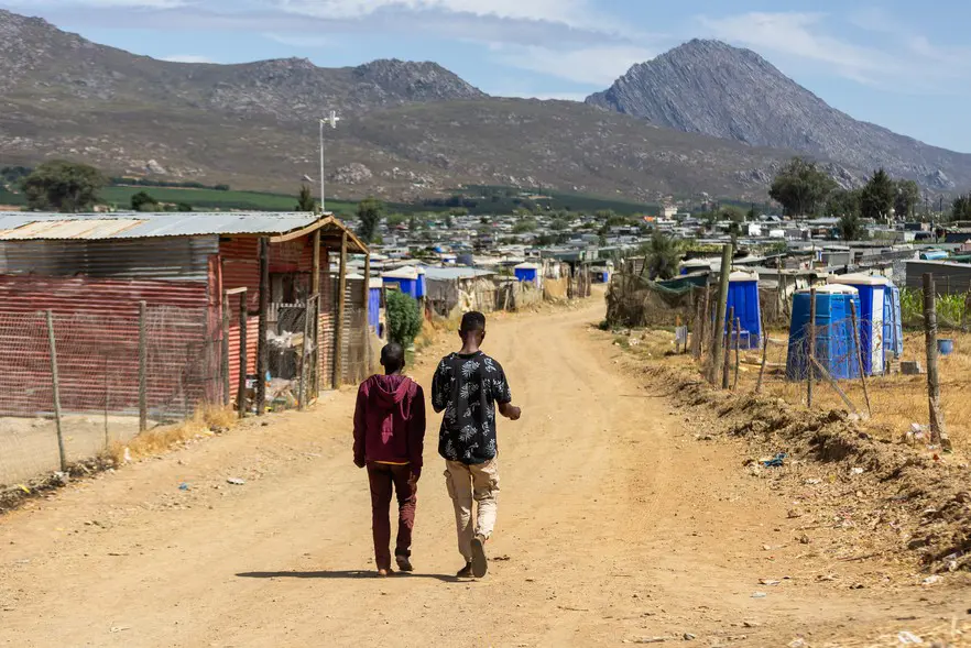 Riverview, Citrusdal, is a fast-growing informal settlement that lacks rubbish collection and a reliable water supply. Photo: Ashraf Hendricks/GroundUp Riverview, Citrusdal, is a fast-growing informal settlement that lacks rubbish collection and a reliable water supply. Photo: Ashraf Hendricks/GroundUp