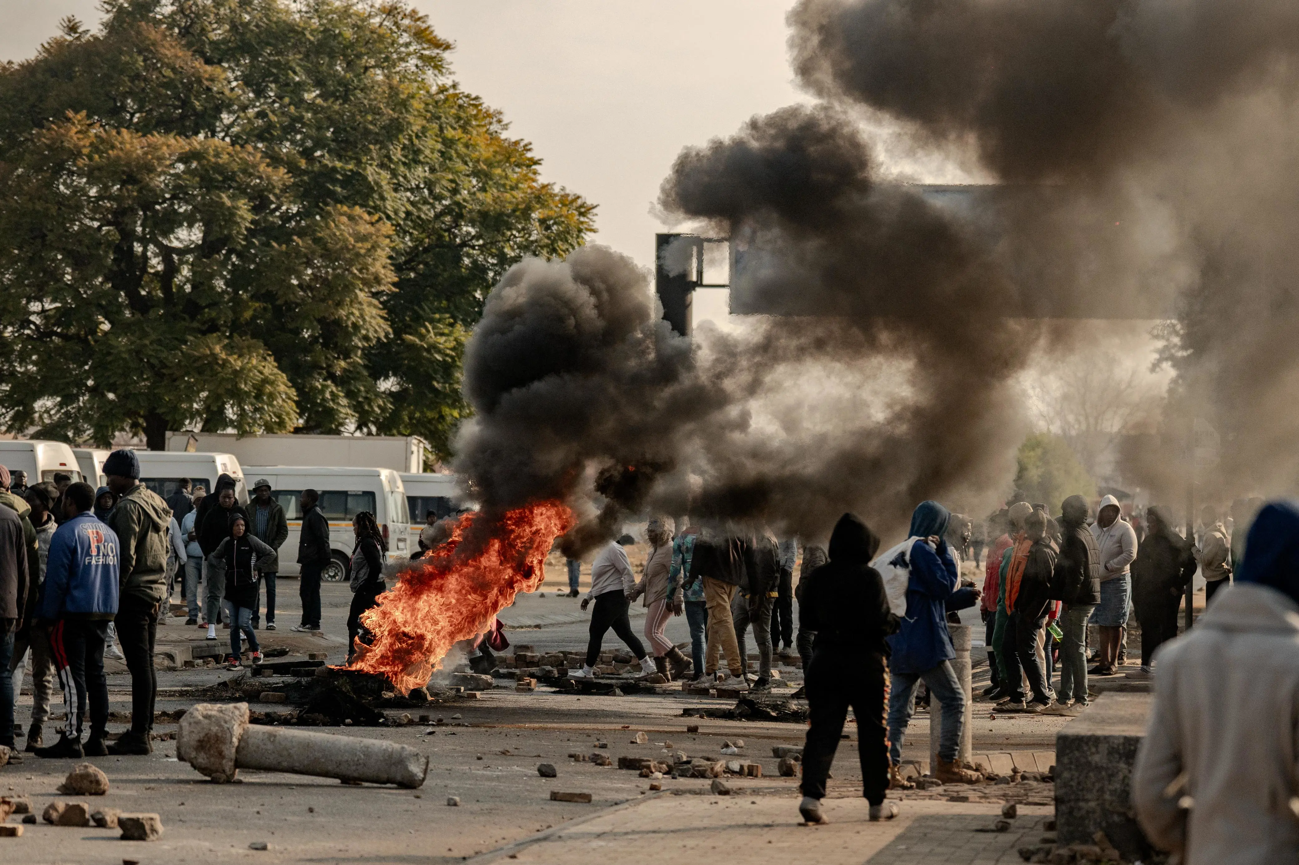 Tembisa residents protested over soaring electricity tariffs on 21 July 2025. Picture: Sphamandla Dlamini/EWN Tembisa residents protested over soaring electricity tariffs on 21 July 2025. Picture: Sphamandla Dlamini/EWN