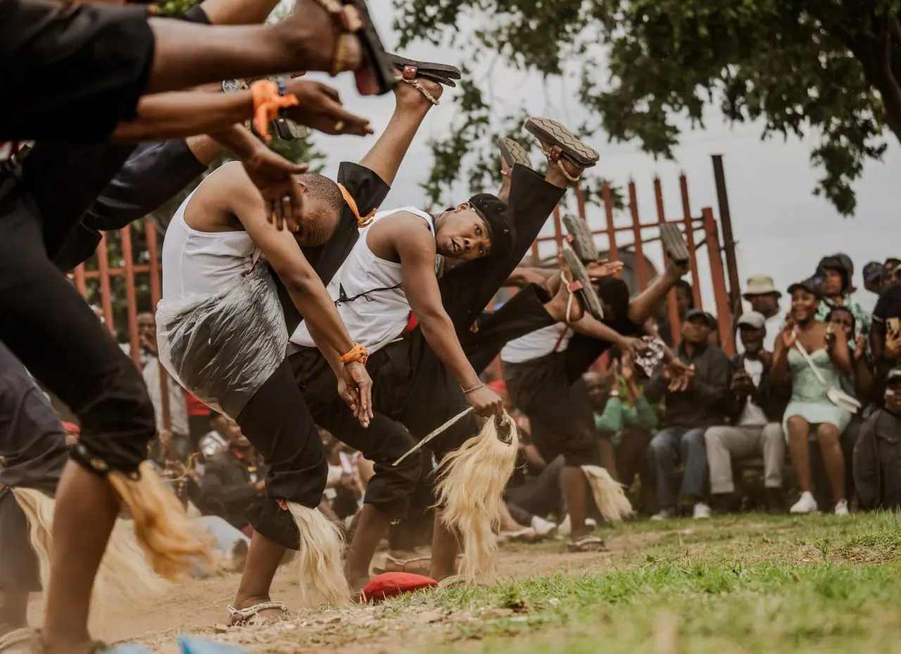 As the festive season approaches, hostel residents in Diepkloof came together for what they call their “last dance” a traditional Zulu performance that closes off the year.12/2025/ Picture: Sphamandla Dlamini EWN As the festive season approaches, hostel residents in Diepkloof came together for what they call their “last dance” a traditional Zulu performance that closes off the year.12/2025/ Picture: Sphamandla Dlamini EWN