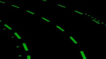 Glow-in-the-dark road markings deemed successful in Australia's road safety initiative Glow-in-the-dark road markings deemed successful in Australia's road safety initiative