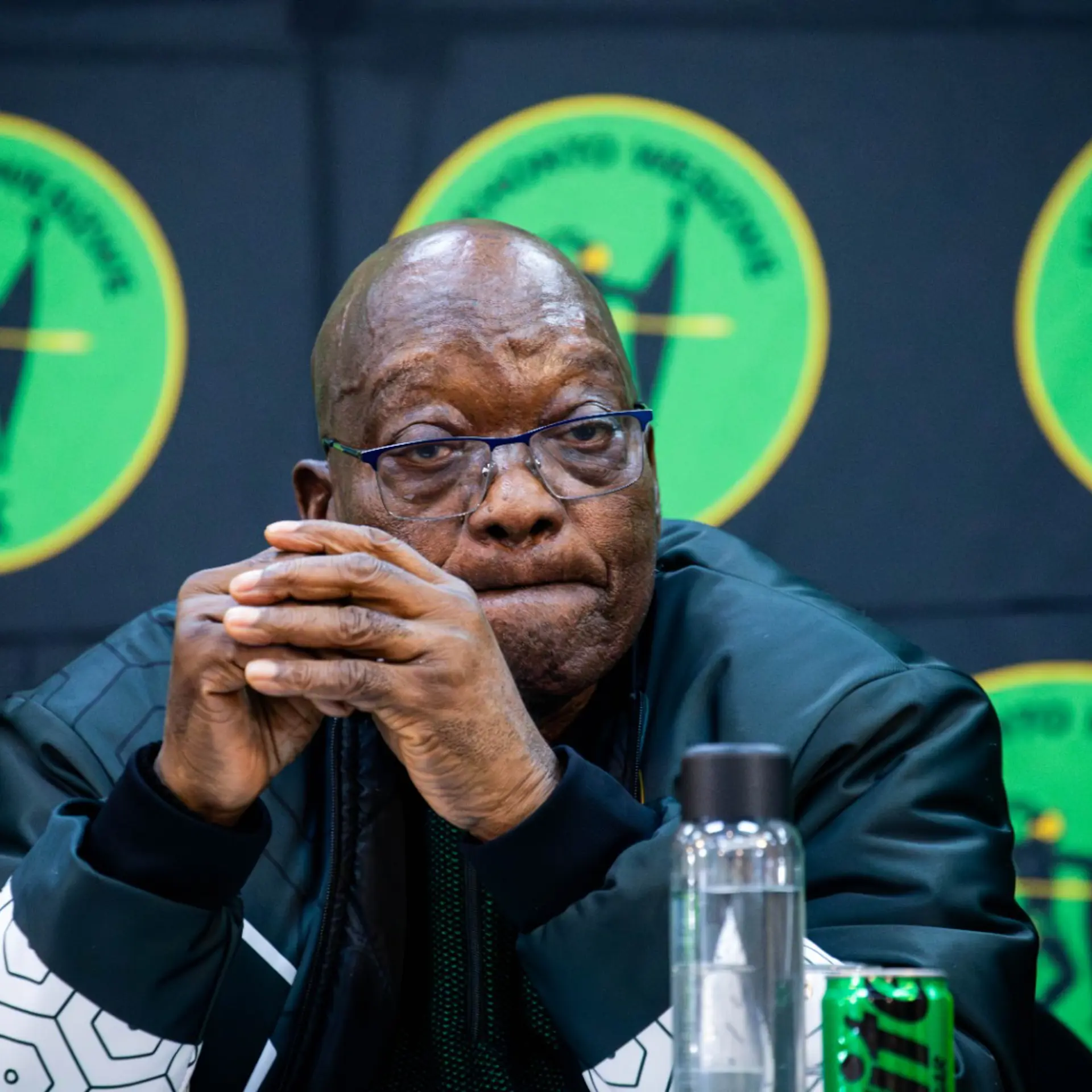 Umkhonto Wesizwe party leader  Jacob Zuma. Picture: Simphiwe Nkosi/ EWN.