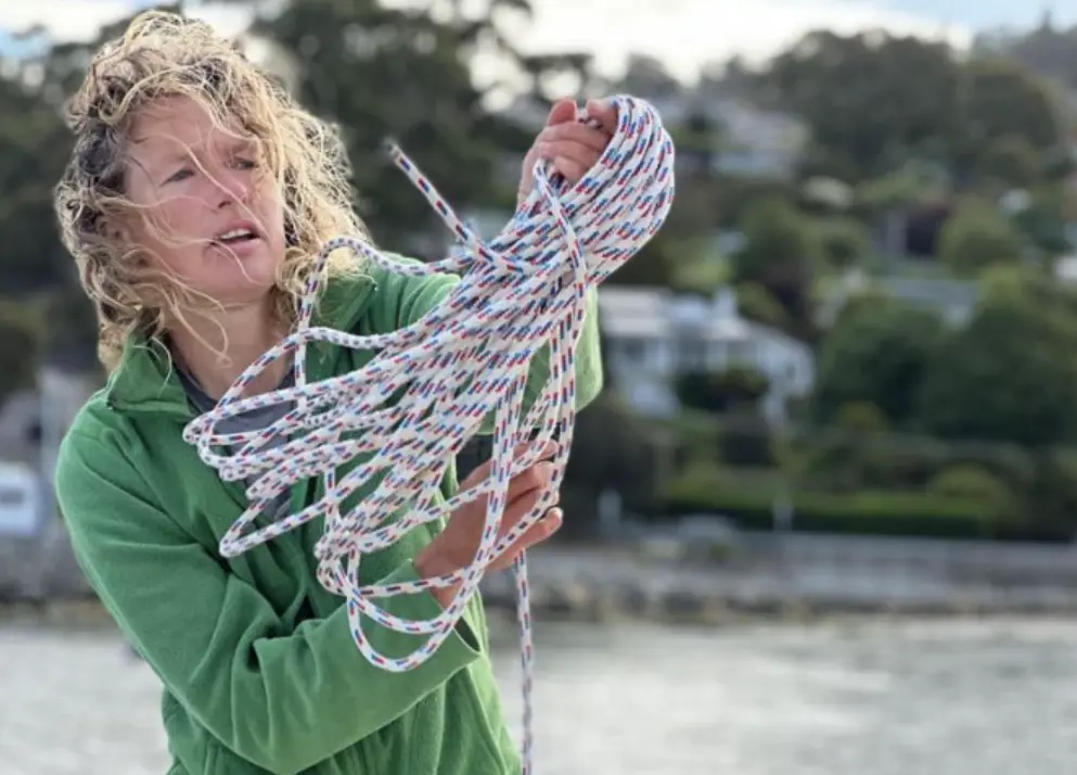 South African Kirsten Neuschäfer was named female 2023 Rolex World Sailor of the Year. Picture: Supplied. South African Kirsten Neuschäfer was named female 2023 Rolex World Sailor of the Year. Picture: Supplied.