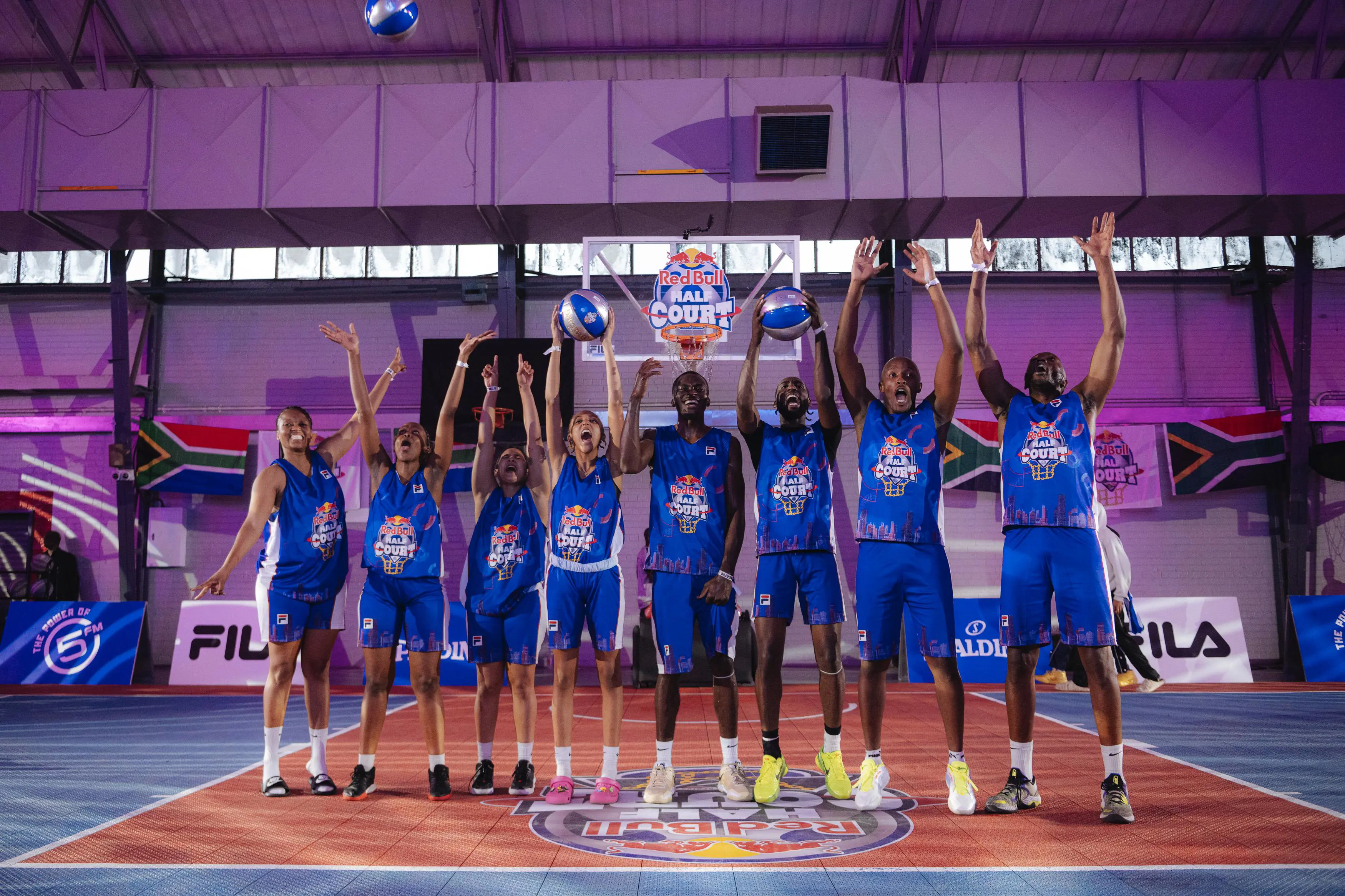 The Hoop Hustlers (Lauren Fredericks, Monicah Tlou, Khanyi Maphisa, and Liyabona Sahnnon Nondala) won the women’s national championship, while the MBB Blue Soldiers (Nino Dim, Lebesa Selepe, Neo Mothiba, and Rabbi Belolo-Lou) claimed the men’s title. The Hoop Hustlers (Lauren Fredericks, Monicah Tlou, Khanyi Maphisa, and Liyabona Sahnnon Nondala) won the women’s national championship, while the MBB Blue Soldiers (Nino Dim, Lebesa Selepe, Neo Mothiba, and Rabbi Belolo-Lou) claimed the men’s title.