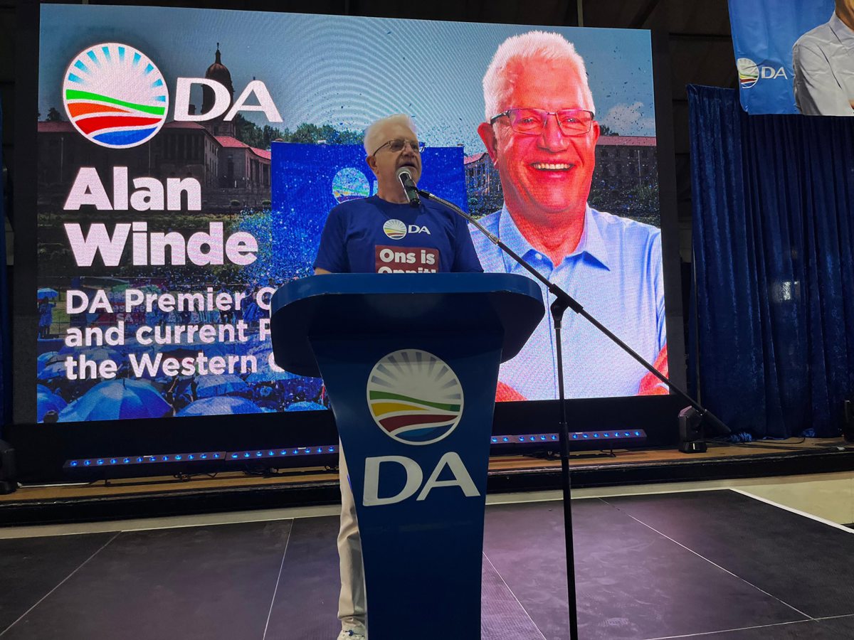 DA's Winde says coalition govt not what he wants for Western Cape - Vimarsana News