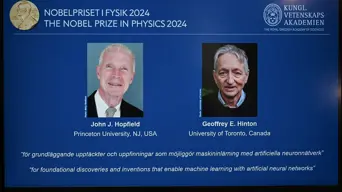 Duo wins Physics Nobel for key breakthroughs in AI Duo wins Physics Nobel for key breakthroughs in AI