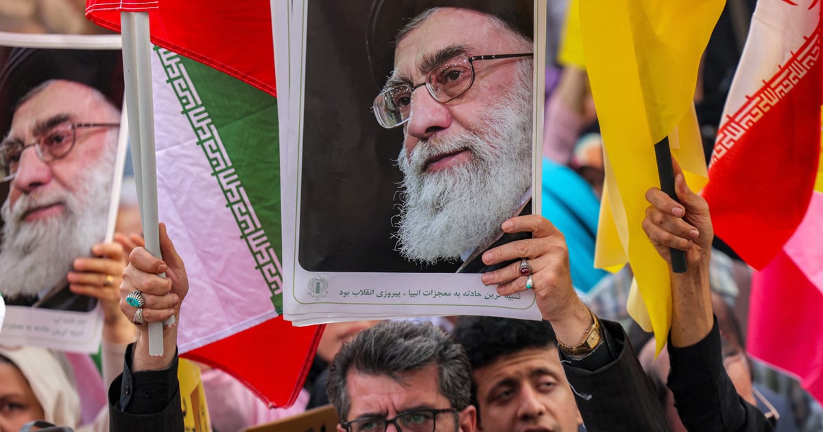 Khamenei vows Iran will never surrender, hypersonic missiles target Israel