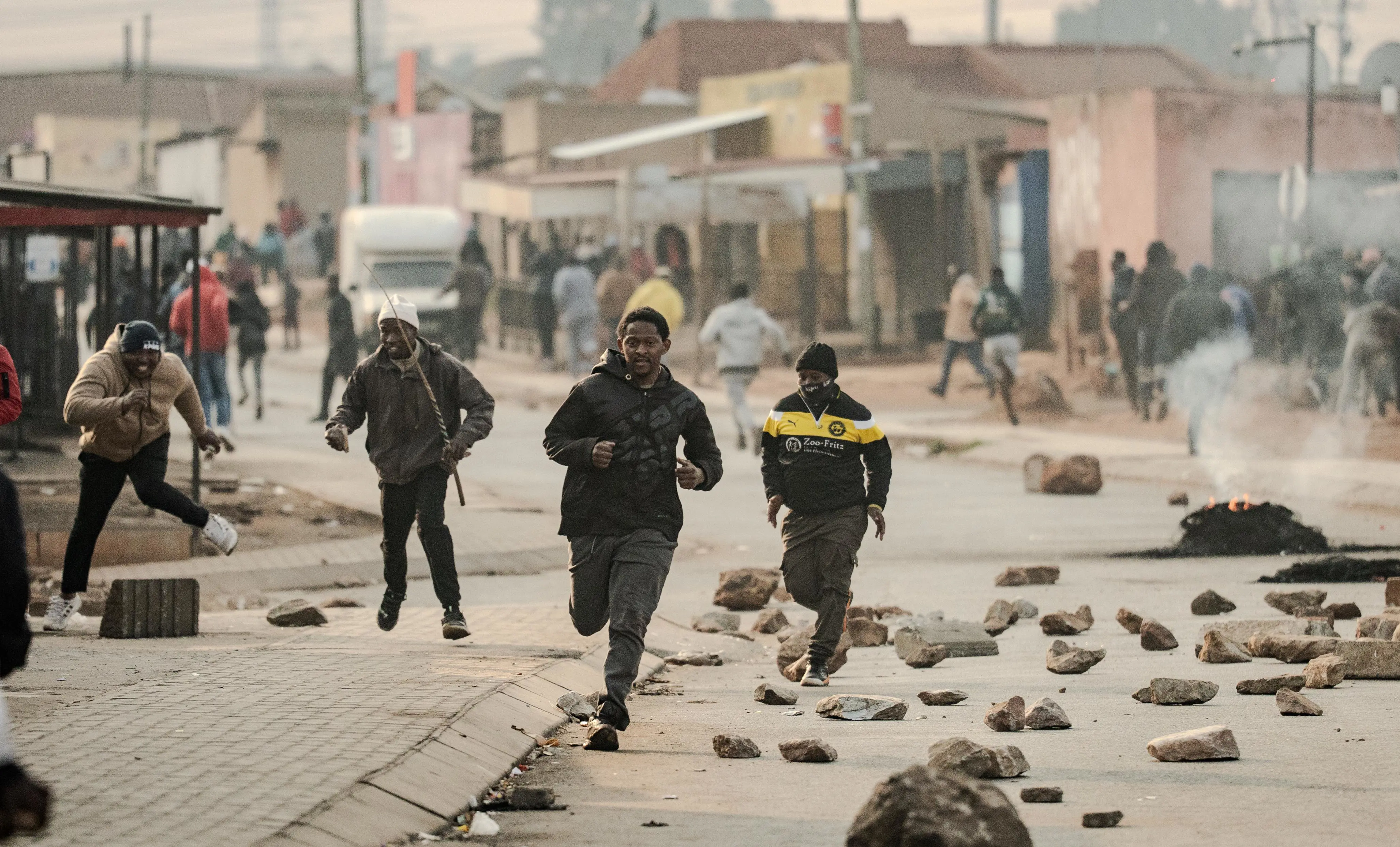 Tembisa residents protested over soaring electricity tariffs on 21 July 2025. Picture: Sphamandla Dlamini/EWN Tembisa residents protested over soaring electricity tariffs on 21 July 2025. Picture: Sphamandla Dlamini/EWN