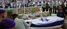 Israel buries hostage officer killed in Gaza 11 years ago Israel buries hostage officer killed in Gaza 11 years ago