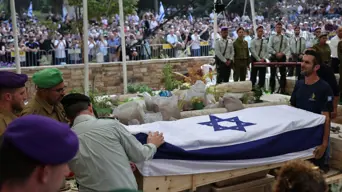 Israel buries hostage officer killed in Gaza 11 years ago Israel buries hostage officer killed in Gaza 11 years ago