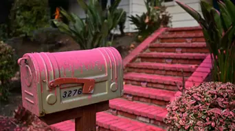 PICS: Surreal Los Angeles turns pink as fire retardant rains down PICS: Surreal Los Angeles turns pink as fire retardant rains down