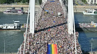 Major turnout as Budapest Pride defies Orban's ban in Hungary Major turnout as Budapest Pride defies Orban's ban in Hungary