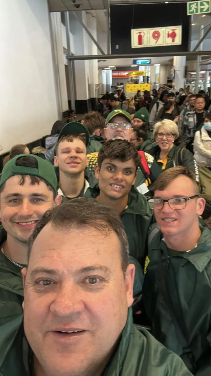 Team South Africa at the 2025 Virtus Swimming World Championships in Thailand. Picture: Supplied. Team South Africa at the 2025 Virtus Swimming World Championships in Thailand. Picture: Supplied.