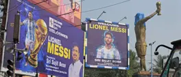 Messi to unveil 21-metre statue of himself on India 'GOAT' tour Messi to unveil 21-metre statue of himself on India 'GOAT' tour