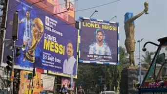 Messi to unveil 21-metre statue of himself on India 'GOAT' tour Messi to unveil 21-metre statue of himself on India 'GOAT' tour