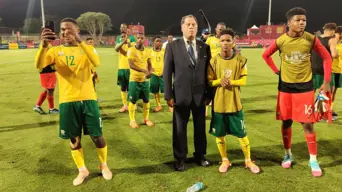 Amajimbos make history, Coach Khumalo 'over the moon' Amajimbos make history, Coach Khumalo 'over the moon'